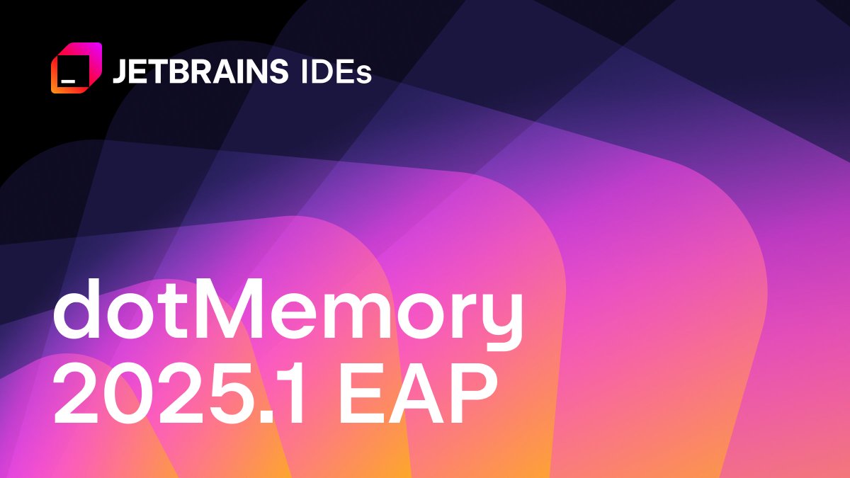 JetBrains dotMemory tweet media