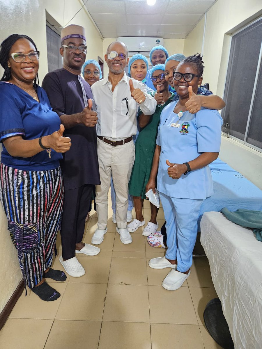 ProfAkinAbayomi's tweet photo. And a big thank you to the Chief Medical Director, Prof. Adetokunbo O. Fabanwo, for steering the ship towards excellence in healthcare. 🚀 

Cheers to all the dedicated staff at LASUTH for their outstanding services! #ForAGreaterLagosRising #HealthcareHeroes 💪💙

Love ❤you all! https://t.co/02wkAcUIj7