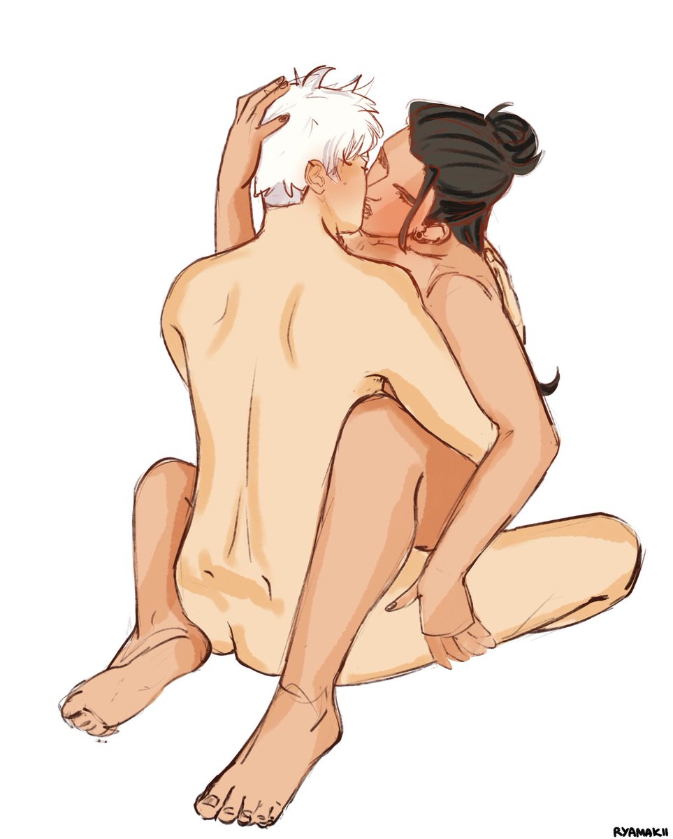RyaSpicy's tweet photo. Kiss and sex 

#satosugu 🔞 https://t.co/3fCwF8h8HN