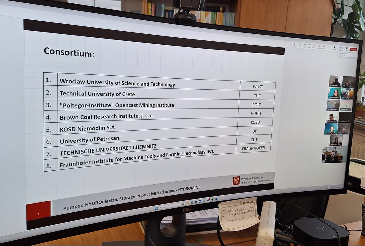 🌍🚀 Kick-off projektu HydroMine!
Startujeme evropský projekt, který řeší možnost využití přečerpávacích elektráren v bývalých lomech. 🌱⚡
Cíl? Čistá energie z OZE, efektivní skladování &amp; revitalizace krajiny. 🐟🌿

#HydroMine #GreenEnergy #OZE #Innovation