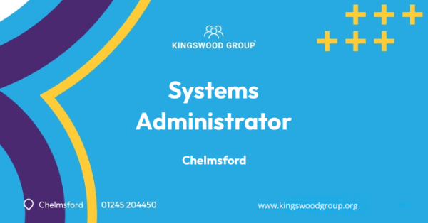 GroupKingswood's tweet photo. Apply today! Systems Administrator - #Chelmsford. https://t.co/Hr0fJRhPhd https://t.co/gHY9d2tUY9