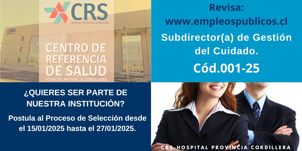 CRS Hospital Provincia Cordillera tweet media