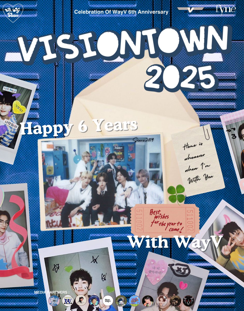 Happy 6th Anniversary, WayV! 🎉

Thank you for six years of incredible music, unforgettable memories, and boundless inspiration. Here’s to more success and amazing moments in the future! 🚀

#WayV_6thAnniversary
#威神V出道六周年快乐
#웨이션브이6주년축하
#HappyWayVDay