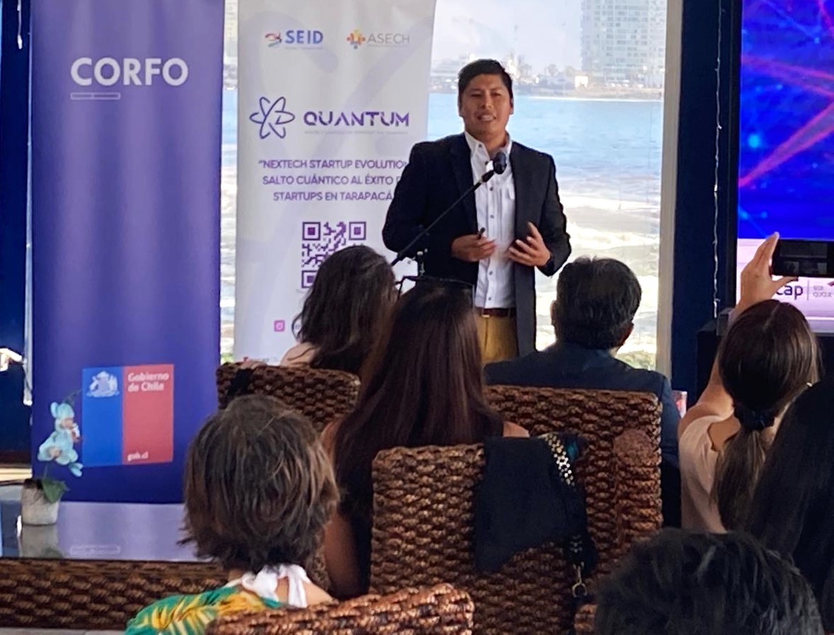 CorfoTarapaca's tweet photo. 📢♻️Salto cuántico♻️
El proyecto Viraliza Formación “NexTech Startup Evolution: Salto cuántico al éxito de Startups en #Tarapacá (Quantum)” concluyó sus actividad con presentaciones de iniciativas destacadas. Apoyo de Corfo y ejecución de Seid GC y Asech.
#Iquique
💪🚀🌎✅ https://t.co/eAlc75BEtF