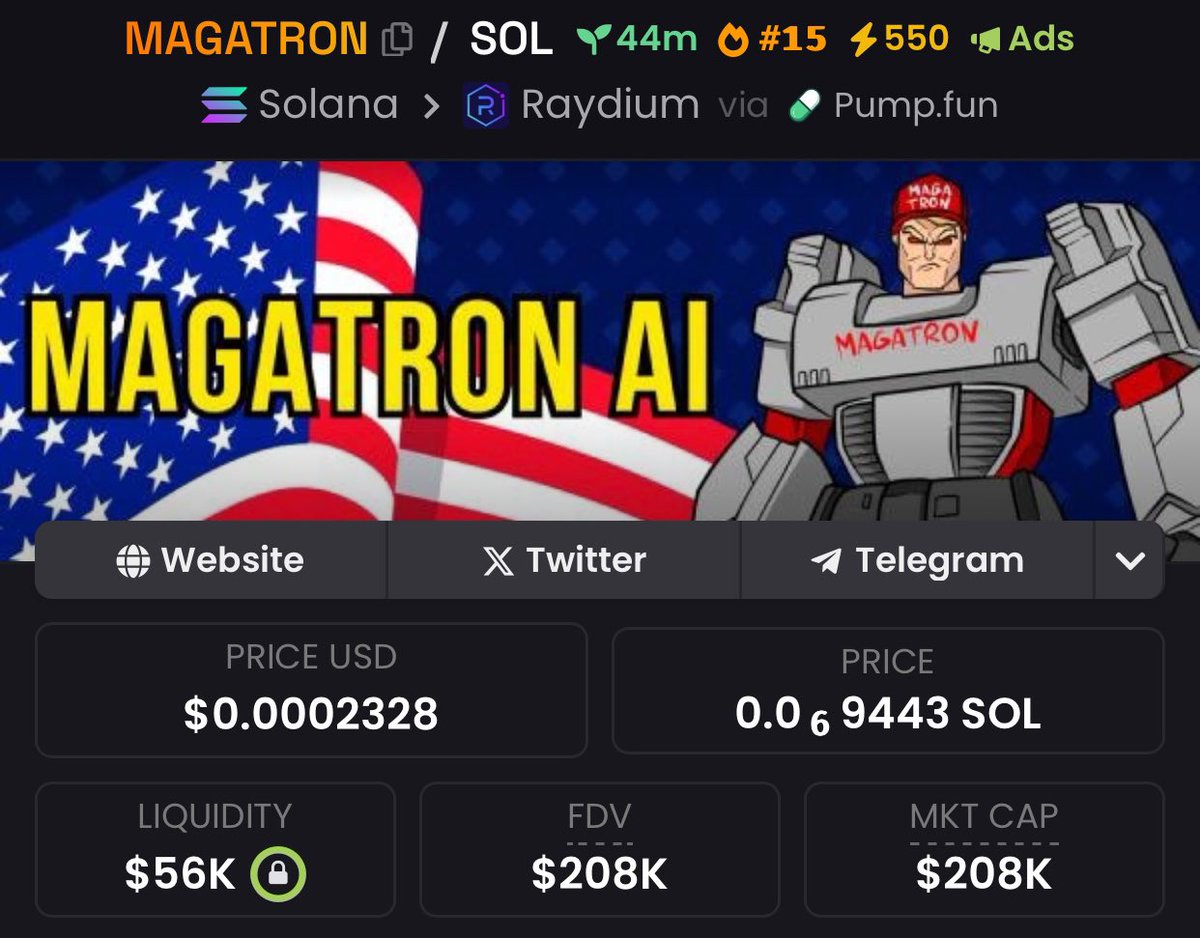 tomosakimasato's tweet photo. 🚨 Scam Alert #MAGATRON 🚨
Disclaimer: This post is not intended as financial advice, stay safe traders. https://t.co/4yjpKr2GdW