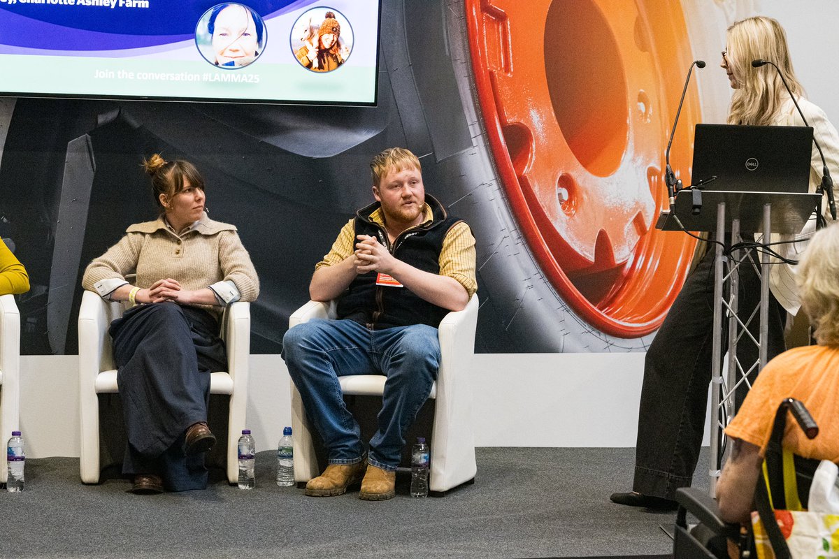 Thanks to Jeremy and Kaleb for joining us at #LAMMA25, exploring the latest innovations in machinery and tech and talking to exhibitors! 🚜🤝

Special shout-out to Kaleb for appearing on our #careers in agriculture panel, highlighting the importance of promoting farming to the