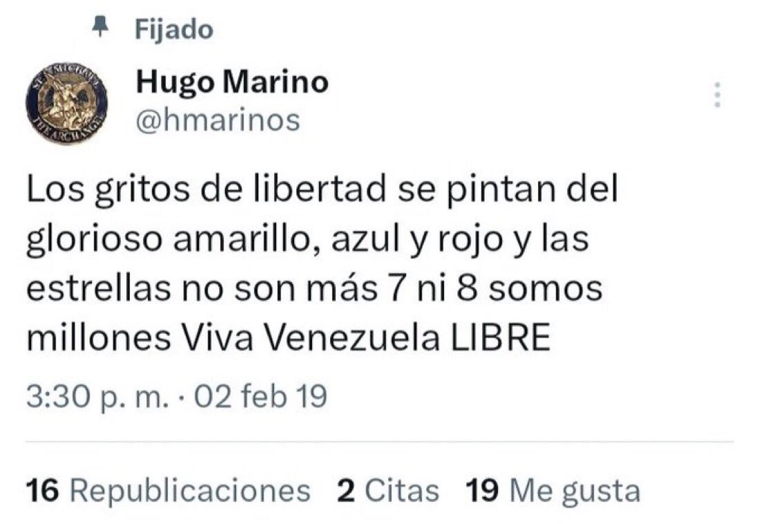 Soy- <a href="/bsmarinos/">Beatriz</a> la mamá de Hugo Marino le informo al régimen que no descansaré hasta encontrar a mi hijo y lograr que los responsables de su desaparición sean castigados