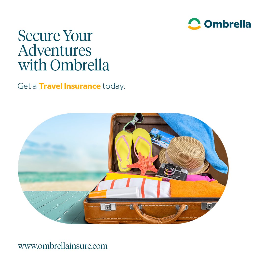 Ombrellainsure's tweet photo. Dreaming of exploring new places this year? 
Travel insurance isn’t just a formality—it’s your safety net for flight delays, lost luggage, or unexpected mishaps abroad.
Comment with your dream destination for 2024, and we’ll help you travel worry-free! https://t.co/JYhrWbG8GK