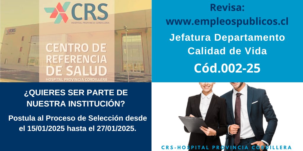 CRS Hospital Provincia Cordillera tweet media