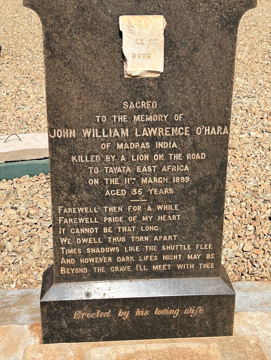 peter hudson (@pdhudson1) on Twitter photo A few days in Kenya visiting some of our 38 sites. Nairobi cemetery looked delightful and lush whilst Voi has a quiet dignity. Climate change will inevitably result in more being converted to dry sites like Voi. Beautiful Askari memorial in Mombasa. Watch out for lions! <a href="/CWGC/">Commonwealth War Graves</a> A few days in Kenya visiting some of our 38 sites. Nairobi cemetery looked delightful and lush whilst Voi has a quiet dignity. Climate change will inevitably result in more being converted to dry sites like Voi. Beautiful Askari memorial in Mombasa. Watch out for lions! <a href="/CWGC/">Commonwealth War Graves</a>