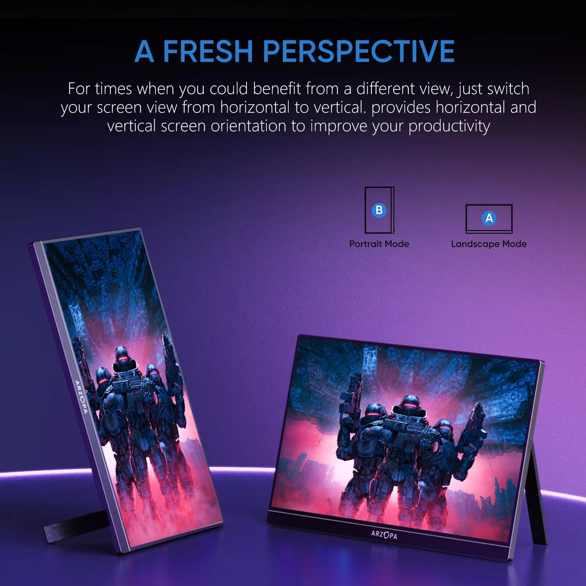 AliShoppy's tweet photo. Ideal for gamers &amp; mobile professionals
ARZOPA 16.1" 144Hz Gaming Portable Monitor
🎧 Built-in speakers for immersive audio experience
🌈 -adjustable stand for flexible viewing angles
🎮 Immerse in gaming with 16.1" ultra-large screen
🔗 Click &amp; Buy: https://t.co/7l2f2zipD6 https://t.co/q6GajVXWwu
