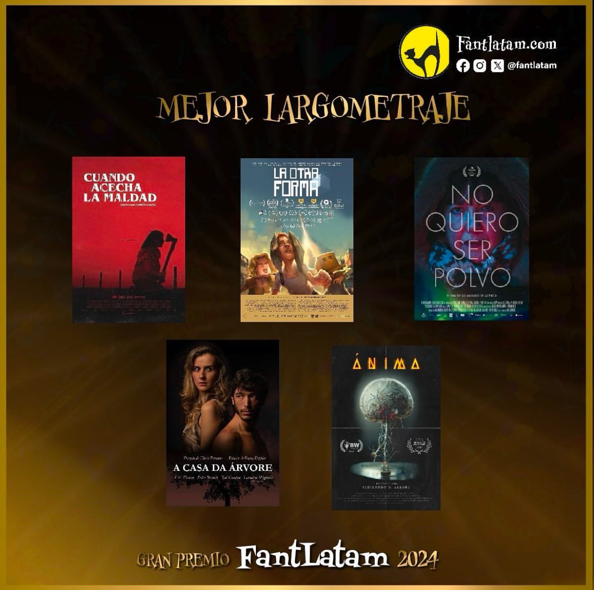 noxfilmfest's tweet photo. Los invitamos a ver la Ceremonia de Entrega del Gran Premio FANTLATAM. Les compartimos el link del streaming. 

https://t.co/cCxBvRQB3B https://t.co/XRYbW6B6iy