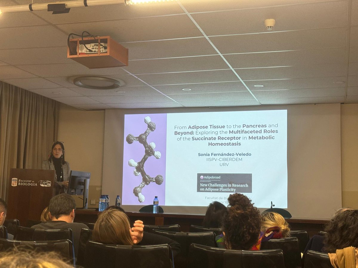 DIAMET Tarragona (@diamett) on Twitter photo Yesterday our PI <a href="/S_FdezVeledo/">Sonia Fdez-Veledo</a> gave an extraordinary talk in the #Adipoboard symposium, which is about New Challenges in Research on Adipose Plasticity.
Really interesting topics and discussions are coming up! Yesterday our PI <a href="/S_FdezVeledo/">Sonia Fdez-Veledo</a> gave an extraordinary talk in the #Adipoboard symposium, which is about New Challenges in Research on Adipose Plasticity.
Really interesting topics and discussions are coming up!