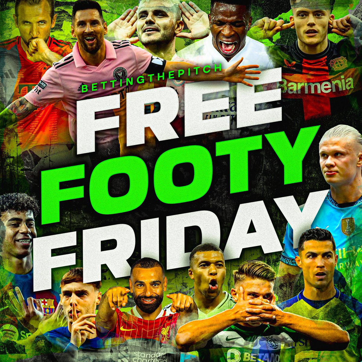 BettingThePitch's tweet photo. Good morning everyone!☀️☕️

⚽️ ITS FREE FOOTY FRIDAY!!! ⚽️

Every play today will be posted on X!

WHO’S READY?! https://t.co/8IEgU1HUSj