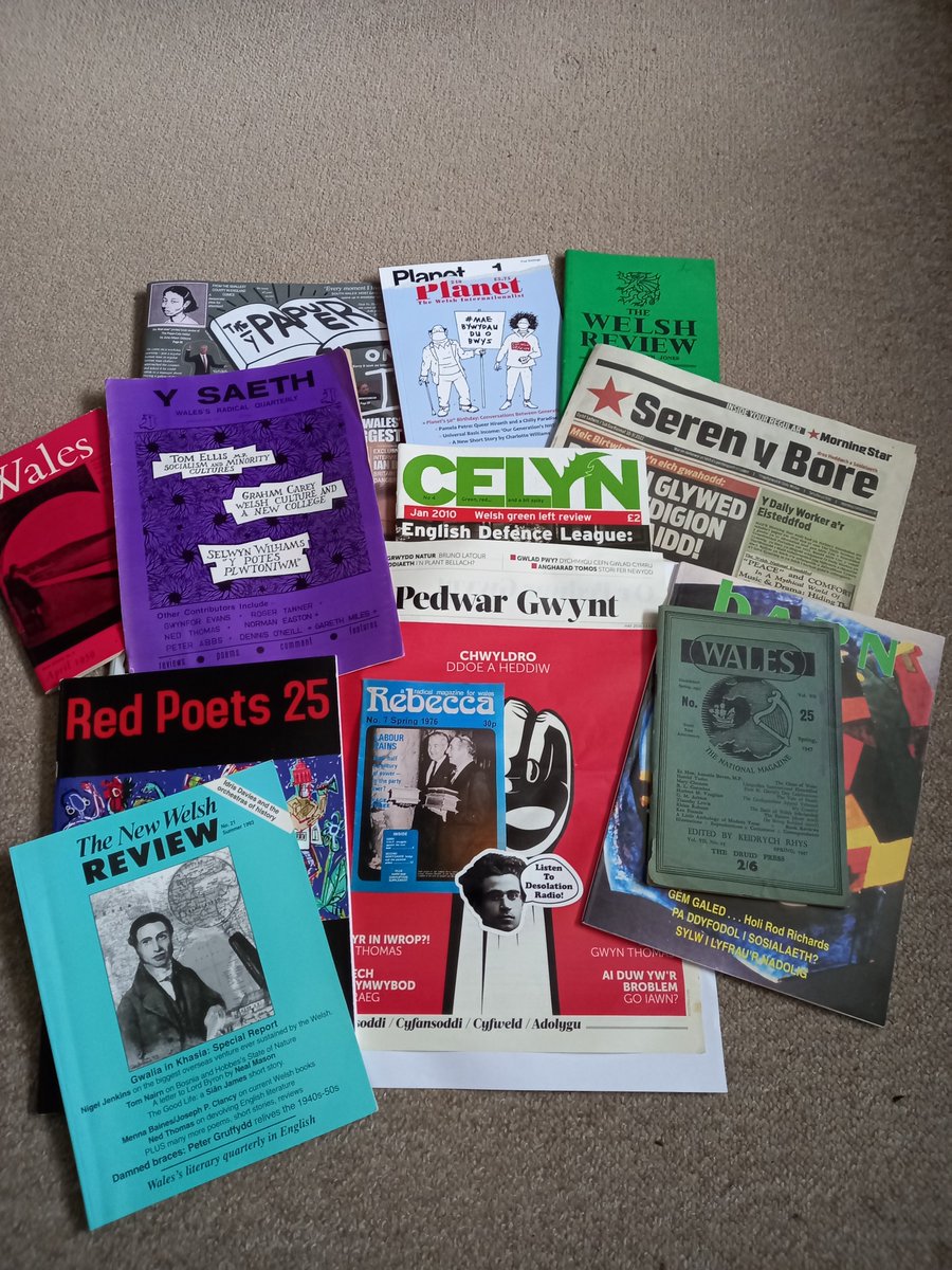 Planet_TWI's tweet photo. Gathering together Welsh independent publications from the 1940s onwards for people to browse at the event in Aberystwyth on Saturday...

Huge thanks to @michaelsheen for sponsoring the costs of simultaneous translation!

Get £8 early bird tickets here! https://t.co/Cc2sct3cCG https://t.co/PHSeetUhMC
