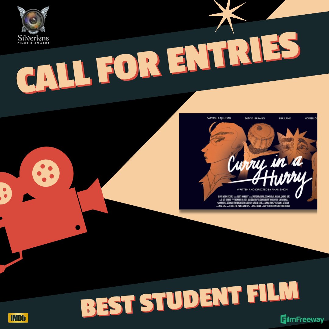 Let your creation shine brightly! Submit your creation in our prestigious IMDb-quqlified film festival 
#submisions #filmfestival
#filmfreeway #filmcomunity #film #filmmaking #filmmakers #silverlens