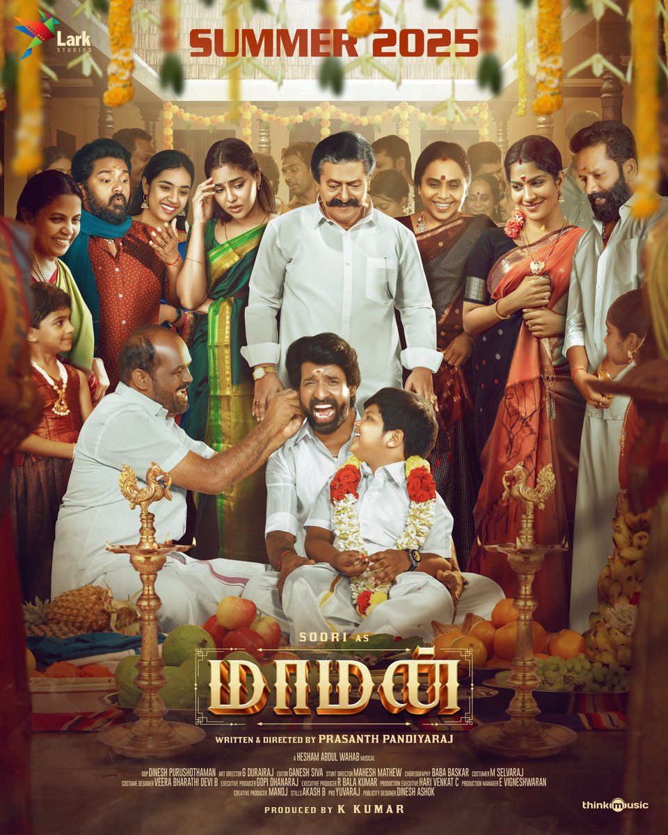 sekartweets's tweet photo. First look posters of #Maaman, summer 2025 release !
#MaamanFirstLook
@sooriofficial @p_santh @kumarkarupannan @larkstudios1 https://t.co/4V85xd6vWz