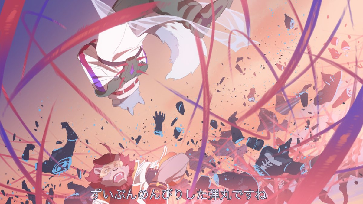 「第7話「無限の銃弾!レオニズハンマー!」シシガミの持つレオニズハンマーは無限の弾」|KoIのイラスト
