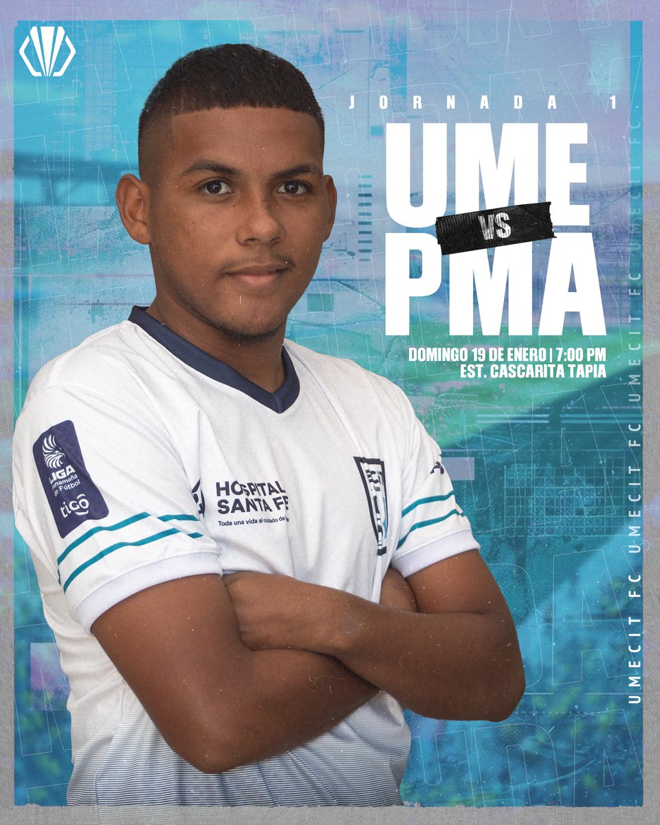 fcumecit's tweet photo. ¡Fecha de estreno PROM! Primer partido del AP 2025.

🆚 @panamacityfc_ 
📆 Domingo 19 de enero
⏰ 7:00 p.m.
🏟 ‘Cascarita’ Tapia

🎟 Boletos desde B/.3.00 a la venta en taquilla y en https://t.co/Q5DpngusCn

#calendario #somospanamanorte #umecistas #LigaProm #EquipoPROM https://t.co/rg9G0fwWEu