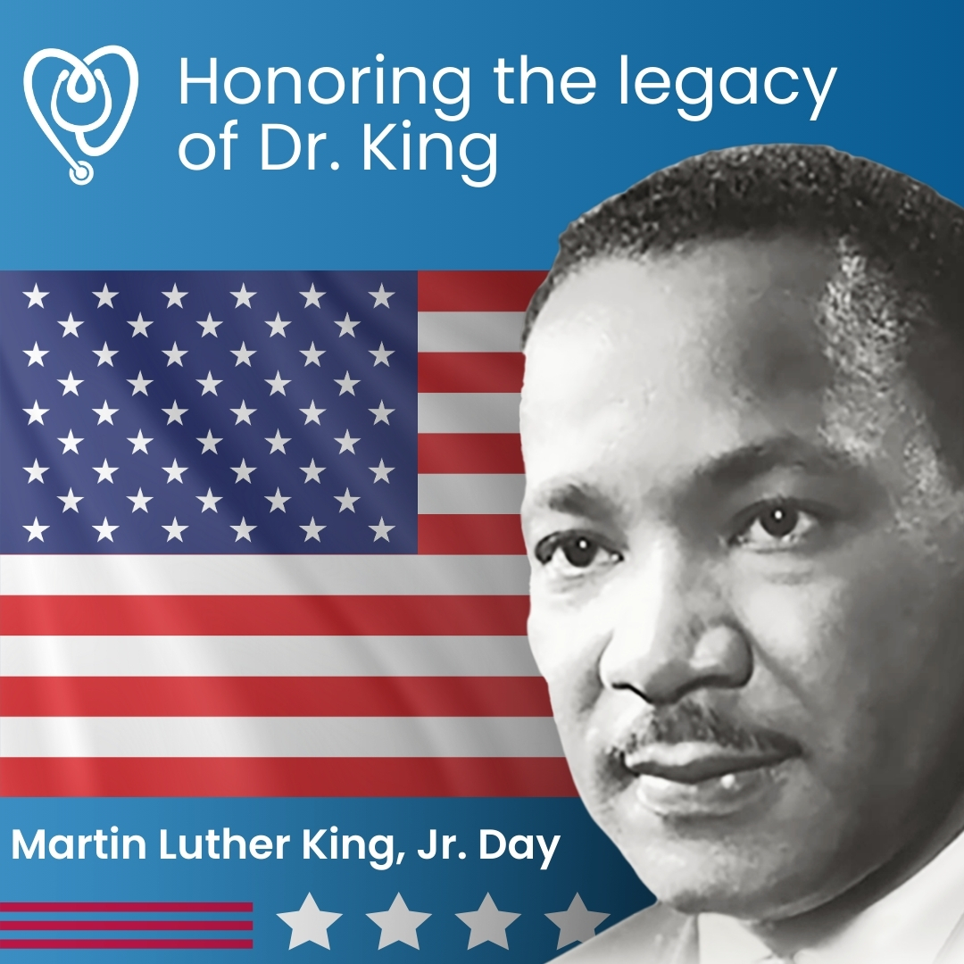 On this #MartinLutherKingJrDay, we reflect on Dr. King’s vision and the progress made through the Civil Rights Movement.  In observance of the holiday, our administrative offices and community health centers are closed today, but will re-open tomorrow. #WeCareforAll #MLKDay