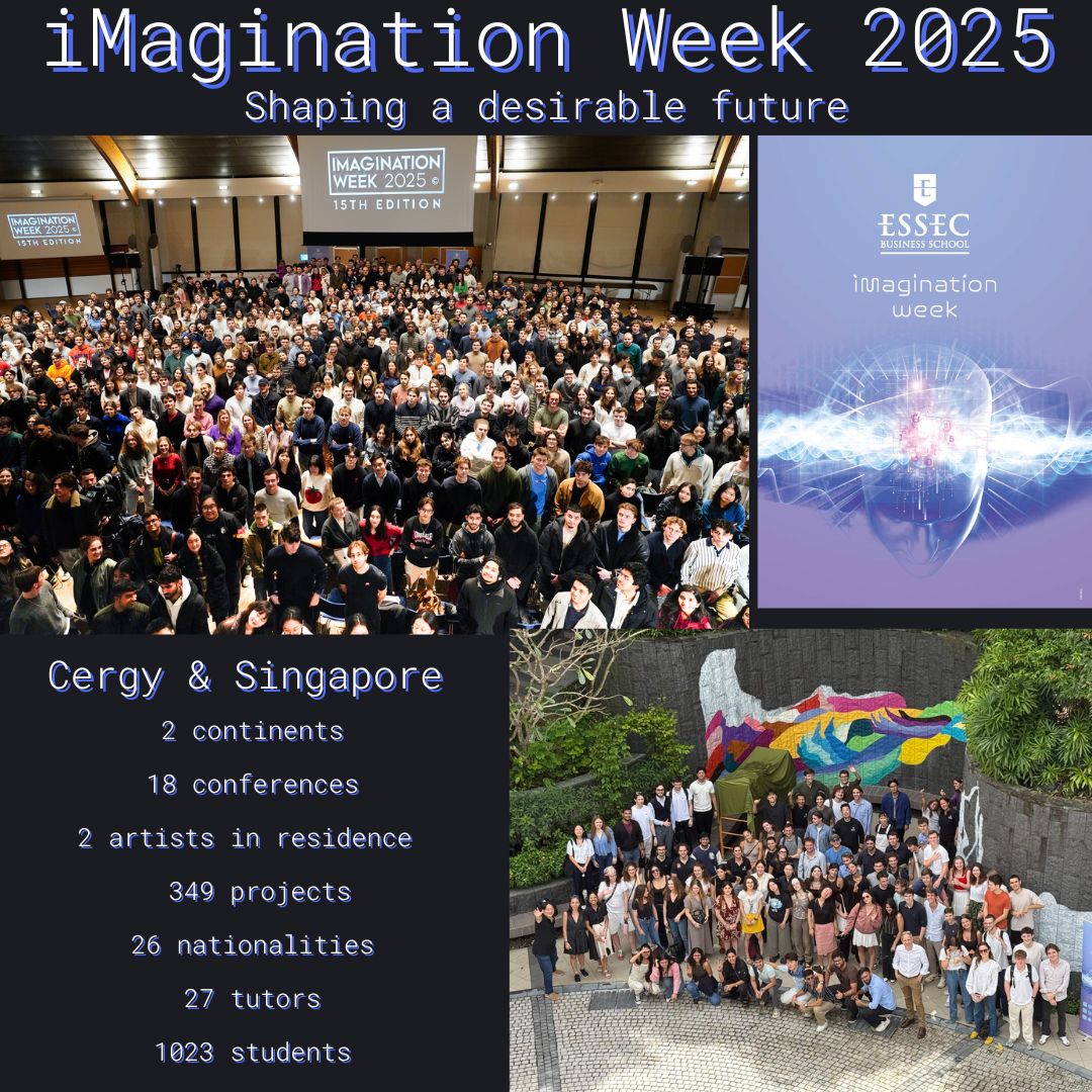 XavierPavie's tweet photo. #ThePoster iMagination Week 2025, 15th edition @essec
#imagination #creativity https://t.co/g96p5Mnoj2