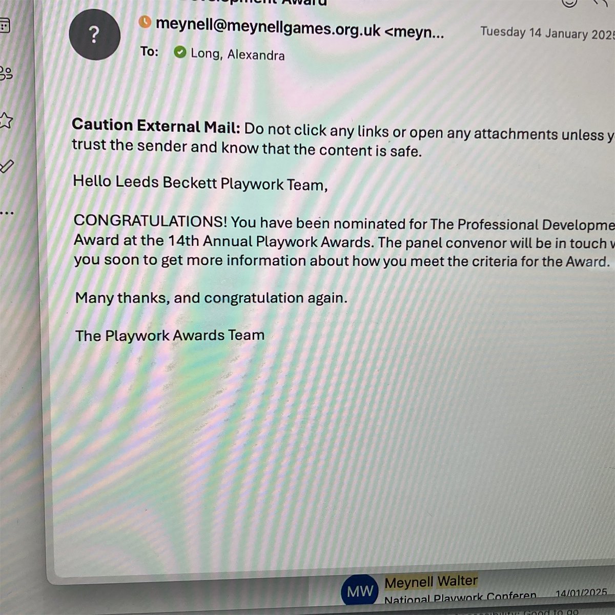 Playwork team tweet media