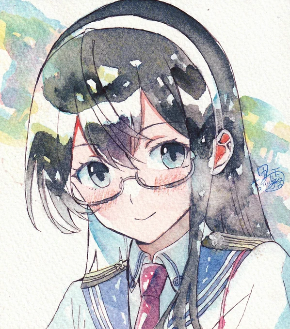 大淀#艦これ版深夜の真剣お絵描き60分一本勝負#艦これ版真剣お絵描き60分一本勝負_20250117 