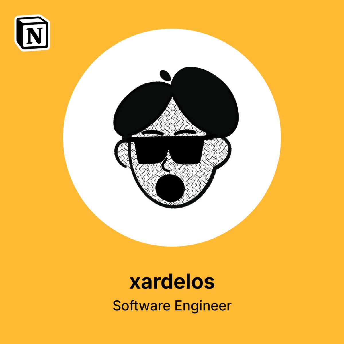 xardelos's tweet image. Having fun with #NotionFaces 😎