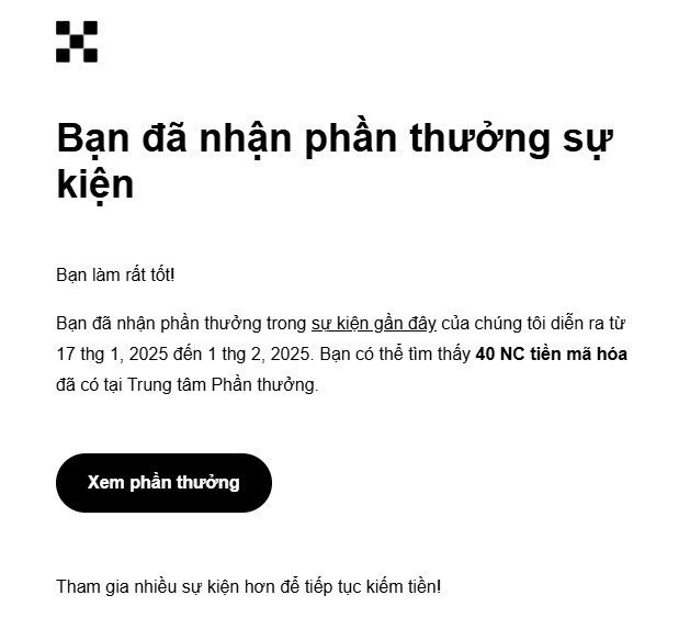 Gấp - Lụm ngay 40 $NC nào ae (nghiêm túc), làm là sẽ được airdrop

Nodecoin Trade &amp; Earn cùng #OKX
Con này đang hot lắm, AE làm nhanh ăn nhanh nhe 😊

🎁 Phần thưởng:
- 40 $NC cho 20K users, FCFS, dành cho tất cả users!
- Giới thiệu bạn bè tham gia, nhận thêm 100