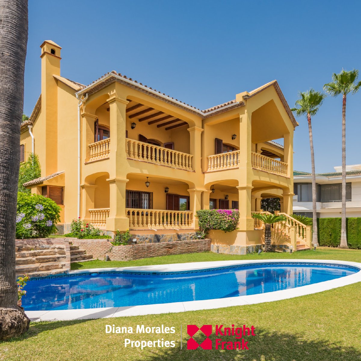 Casa Bach – Exclusively yours 
A double plot, 6 bedrooms, private pool, gym, and sea views to die for. 🌄 Located in Sierra Blanca
What’s your vision? Keep it classic or reimagine it with endless possibilities.
🔗 acortar.link/qohYD9
 #GoldenMileLuxury #DMProperties