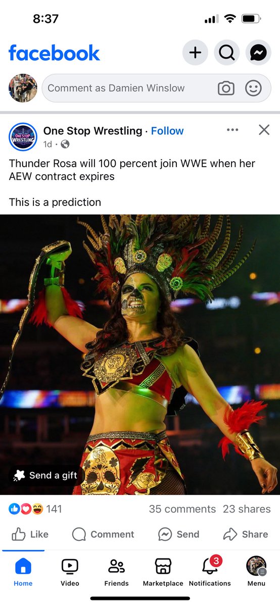 GETINFECTED603's tweet photo. @thunderrosa22 your 100%leaving AEW how do these wonderful people know this when you haven’t said it on busted open and are openly pushing all in Texas https://t.co/nKVAjTwdV7
