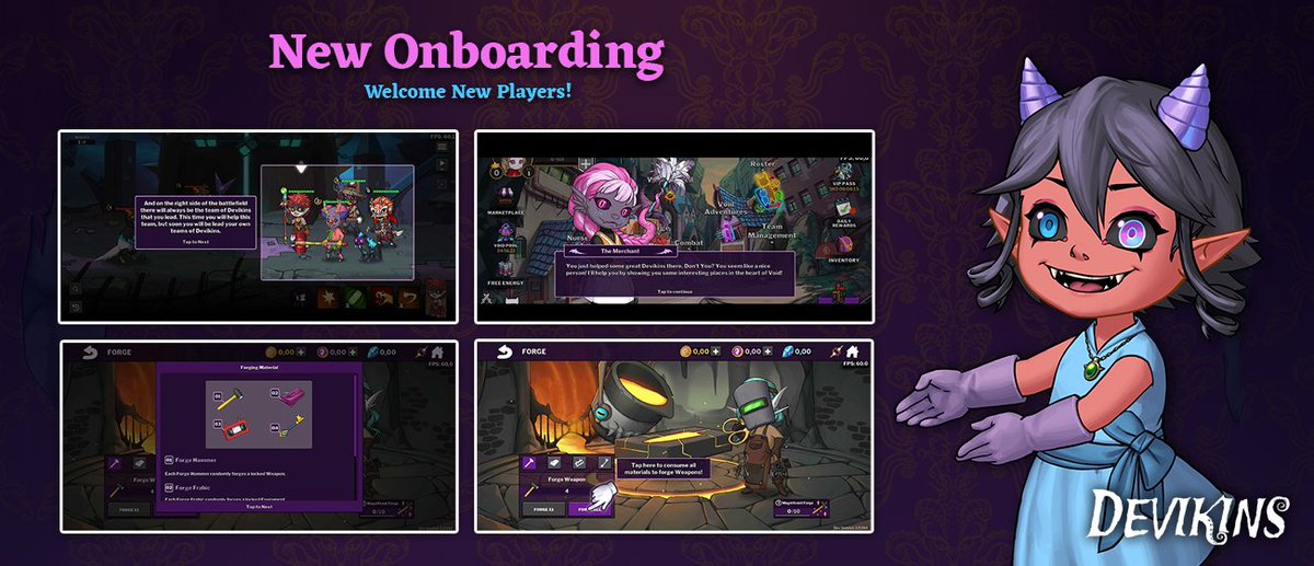 Hello, Devicitizens!

The Void can be tricky at first, but we’ve got you covered! New players will now experience a revamped onboarding system designed to make the start of their journey smoother.

And it’s not just for newcomers—veteran players will benefit too!

Dive into the