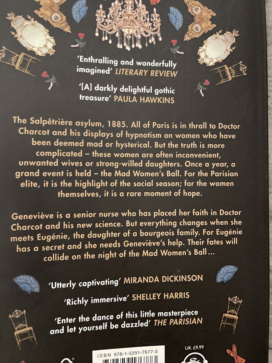 rozbabes's tweet photo. Enjoyed this. Such a beautiful cover though #TheMadWomensBall https://t.co/LYFoncH5r1
