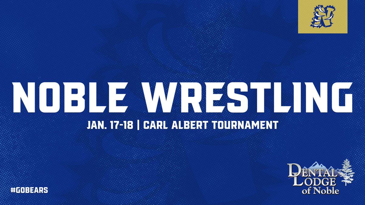 Wrestling heads to the Carl Albert tournament this weekend. #gobears