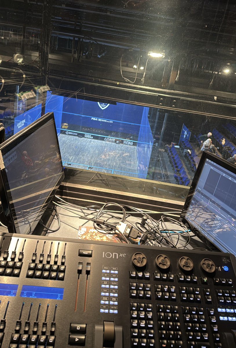 Fun to get in the commentary booth last night in Cleveland 🤩🎙️ 

Back at it tonight from 5pm GMT-5 🙌 

#squashintheland #commentary