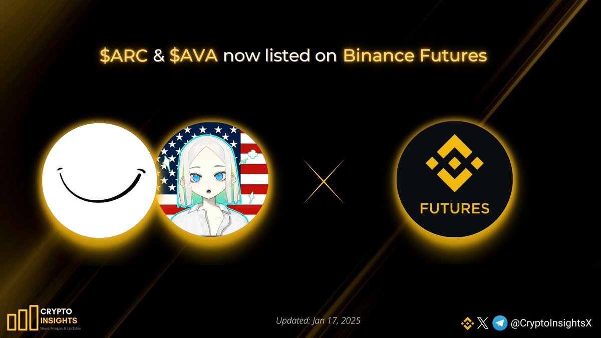 📢 $ARC & $AVA now listed on @BinanceFutures #Binance has recently listed  quite a few projects related to AI and AI agents. Which project do you  think will be listed on Binance