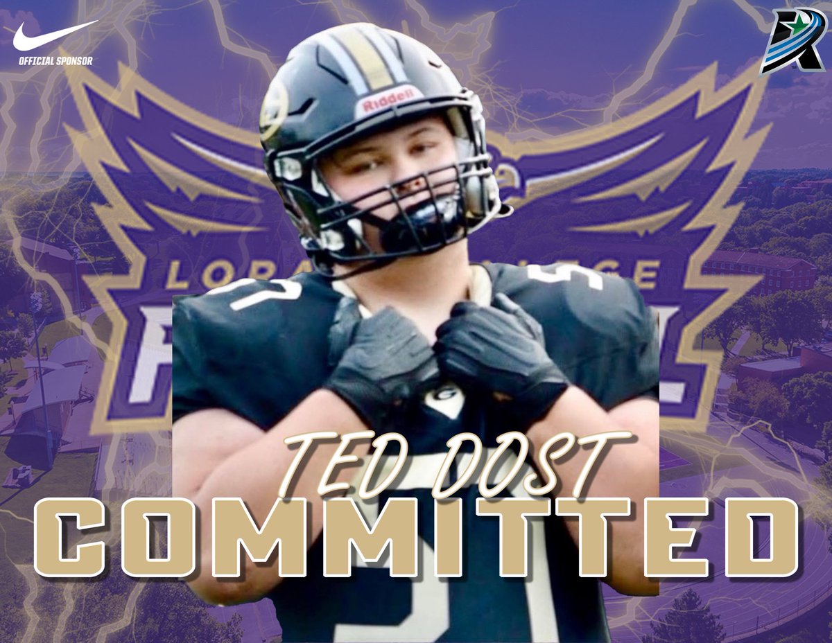 Ted_Dost's tweet image. Commited!!!🟣🟡@LorasCollegeFB @FISTFootball @CoachSaboFIST @PrepRedzoneIL @hddngemscouting @CoachHLorasFB