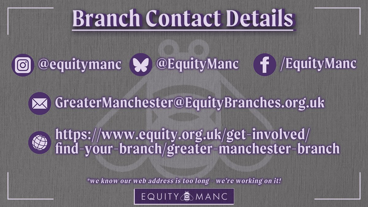 Equity Manchester tweet media