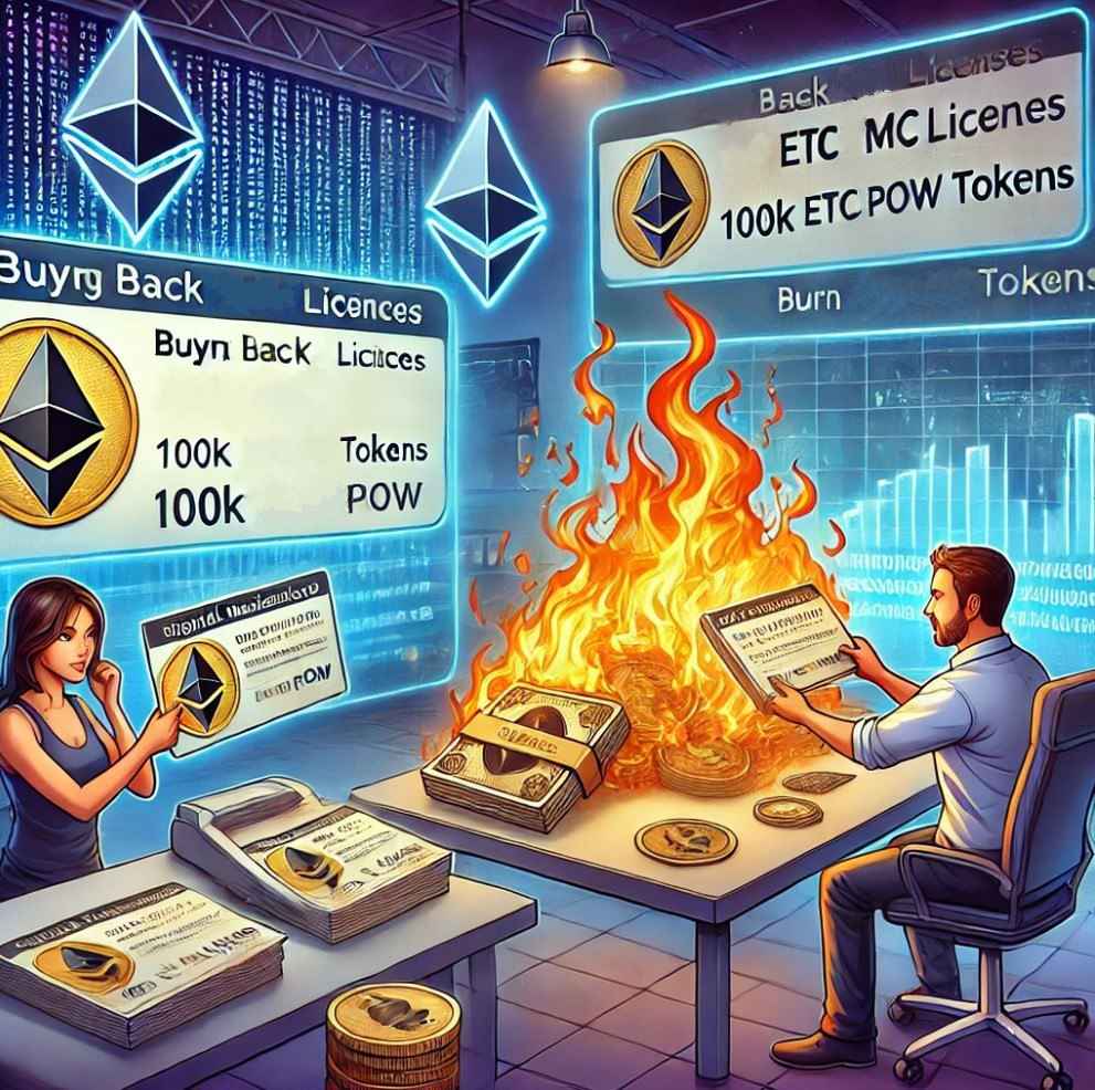 🔥ETCMC LICENSE NFT Burn Event🔥

Hey ETCMC Followers

We’re turning up the heat by buying back 100k ETCPoW worth of ETCMC LICENSE NFTs directly from YOU, our members who’ve listed their licenses, and burning them live!❤️‍🔥

 When: 17/01/2025 19:30 GMT
 Where: Live on Discord (Open