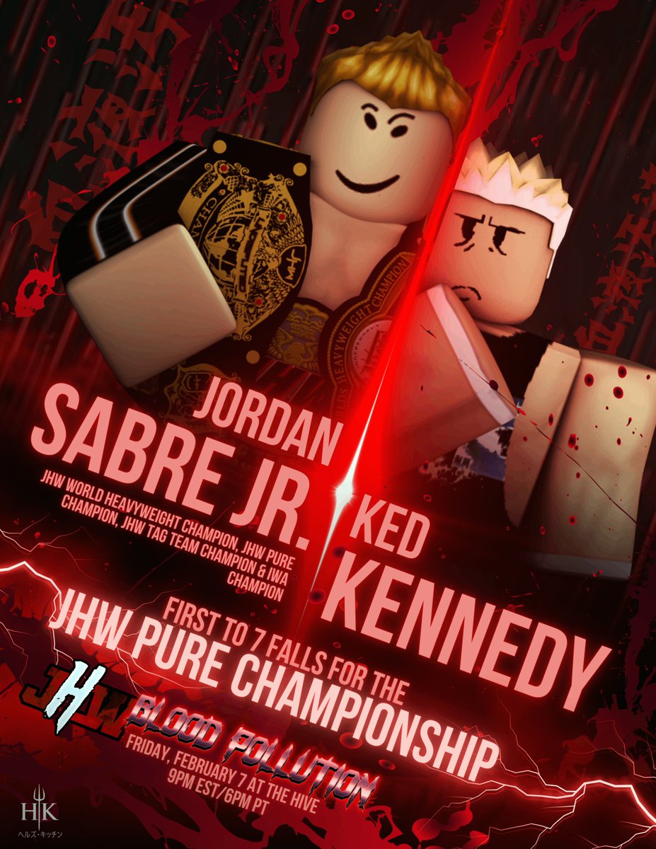 AlternativeJHW's tweet photo. @DrBartholmew has waited years for his big shot--he will get it against the #Undisputed King of #JHW @ominteen ! A Battle of wills, an exciting match that will see the King dominate or Ked Kennedy getting his big moment! #FT7 https://t.co/2ssd6LpeDe