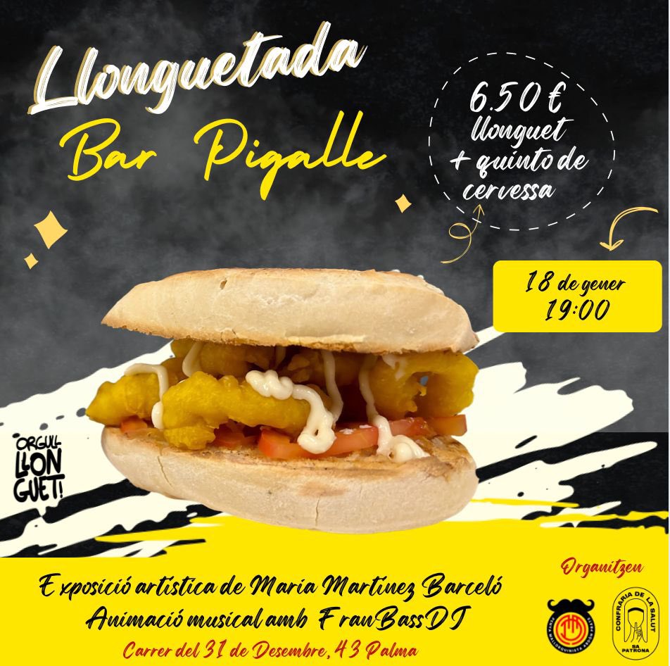 Demà demostrarem el nostre <a href="/orgullllonguet/">Orgull Llonguet</a> al Bar Pigalle 

Vens??