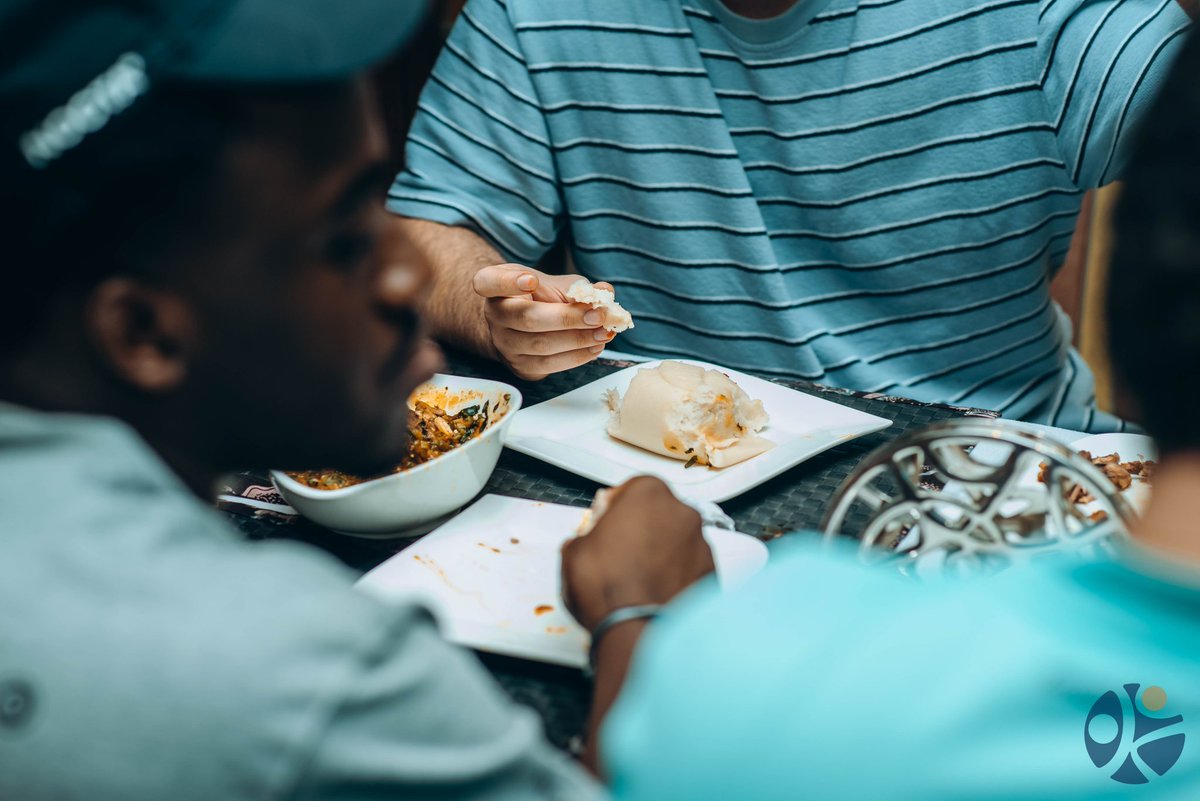 karimadeyemifdn's tweet photo. Nigeria’s vibrant culture shines through its diverse cuisine—fufu, amala, tuwo, efo riro, banga, moimoi, Afang, and more! 🍲

Our icon, @karim_adeyemi, knows how to start the day right with a hearty Nigerian meal. How about you? 👀 #KAFImpact #NigerianCuisine #CulturalConnection https://t.co/CBkZ6G2Gqk