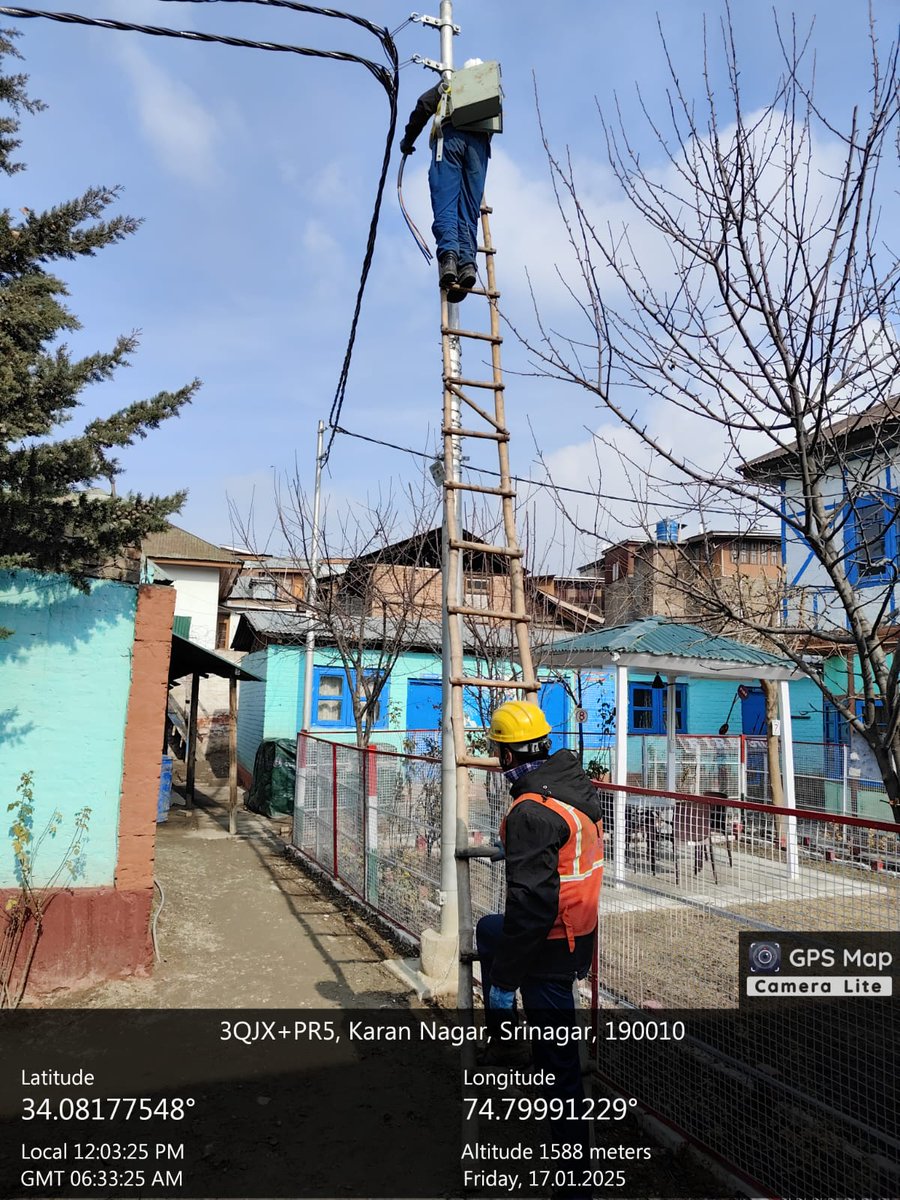 Official account of KPDCL (@kpdclofficial) on Twitter photo #RDSS
#Progress
SMDB installation work in progress at Shalistore f02 of #ESD📍 Karanagar, ED IInd Rajbagh under the Centre's premier loss reduction scheme of #RDSS:#KPDCL
<a href="/diprjk/">Information & PR, J&K</a> <a href="/MinOfPower/">Ministry of Power</a> <a href="/OfficeOfLGJandK/">Office of LG J&K</a> <a href="/nasirsogami/">Nasir Sogami</a> <a href="/GreaterKashmir/">Greater Kashmir</a> <a href="/RisingKashmir/">Rising Kashmir</a> #RDSS
#Progress
SMDB installation work in progress at Shalistore f02 of #ESD📍 Karanagar, ED IInd Rajbagh under the Centre's premier loss reduction scheme of #RDSS:#KPDCL
<a href="/diprjk/">Information & PR, J&K</a> <a href="/MinOfPower/">Ministry of Power</a> <a href="/OfficeOfLGJandK/">Office of LG J&K</a> <a href="/nasirsogami/">Nasir Sogami</a> <a href="/GreaterKashmir/">Greater Kashmir</a> <a href="/RisingKashmir/">Rising Kashmir</a>