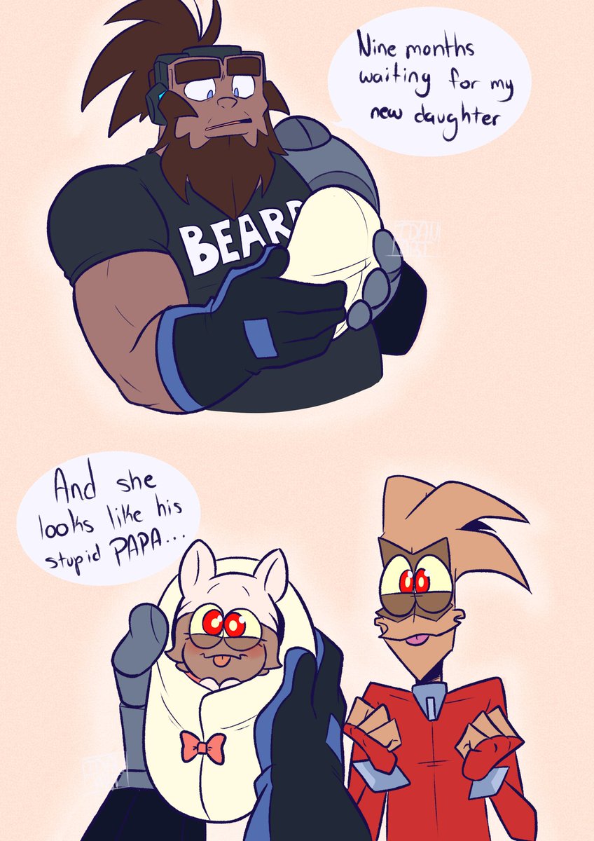 BlastIdanArt's tweet photo. I have to update here 🥺
The Fanchild doesn't belong to me she belongs to: Haileybirdart in Tumblr.
#Shreebs #ShrikeSanchez #BulldogBrowns https://t.co/xIiLUncDQ6