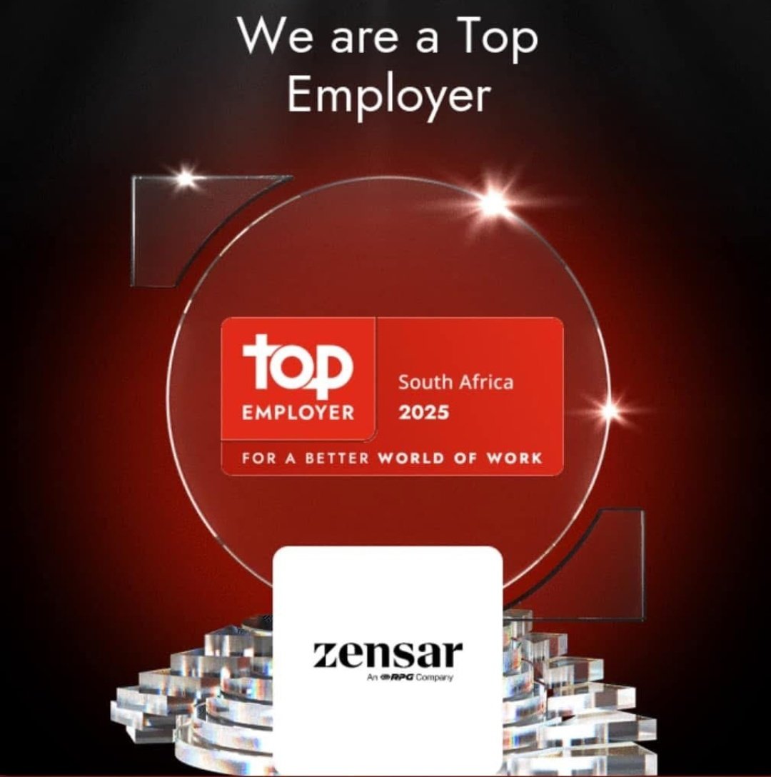 India in Johannesburg (@indiainjoburg) on Twitter photo 🎉 Proud moment!
Congratulations to <a href="/Zensar/">zensar</a> Technologies South Africa for being recognized as #TopEmployer2025 by the Top Employers Institute for the 4th consecutive year!
👏🌟 to team for setting benchmarks in excellence & HR practices. #BrandIndia
<a href="/ANI/">ANI</a> <a href="/MaheshIFS/">Mahesh Kumar IFS</a> <a href="/IBF_SA/">India Business Forum (SA)</a> 🎉 Proud moment!
Congratulations to <a href="/Zensar/">zensar</a> Technologies South Africa for being recognized as #TopEmployer2025 by the Top Employers Institute for the 4th consecutive year!
👏🌟 to team for setting benchmarks in excellence & HR practices. #BrandIndia
<a href="/ANI/">ANI</a> <a href="/MaheshIFS/">Mahesh Kumar IFS</a> <a href="/IBF_SA/">India Business Forum (SA)</a>