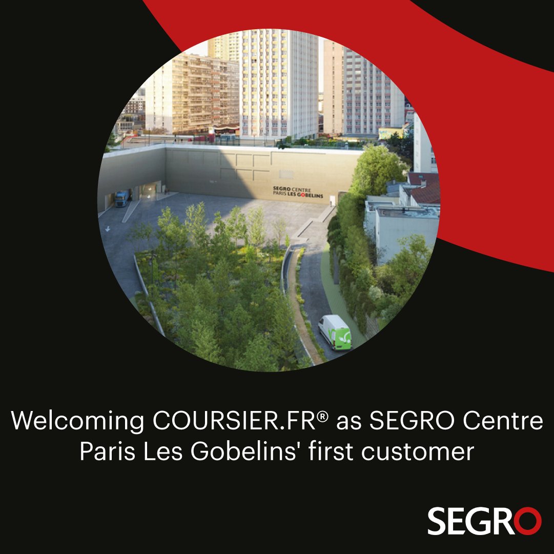 SEGRO plc (@segroplc) on Twitter photo Exciting news from SEGRO in Paris!
SEGRO has leased space to its first customer at SEGRO Centre Paris Les Gobelins. <a href="/coursier_fr/">Coursier.fr</a> will occupy a 1,600 sqm unit out of the 5,000 sqm area of the whole development that has been dedicated to cyclo-logistics.
This development plays a Exciting news from SEGRO in Paris!
SEGRO has leased space to its first customer at SEGRO Centre Paris Les Gobelins. <a href="/coursier_fr/">Coursier.fr</a> will occupy a 1,600 sqm unit out of the 5,000 sqm area of the whole development that has been dedicated to cyclo-logistics.
This development plays a