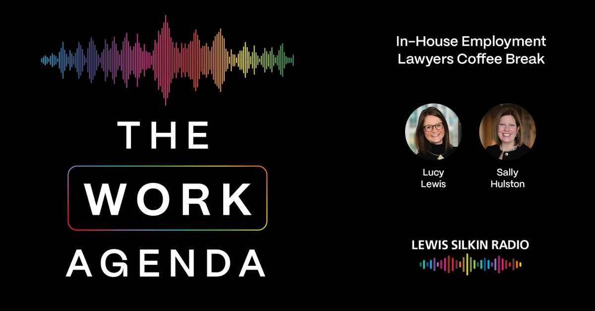 Ready for a coffee break? ☕
 
Our first episode of In-House Employment Lawyers’ Coffee Break for 2025 discusses what you can expect in the world of employment law this year. 

🎙️okt.to/wW1rgQ