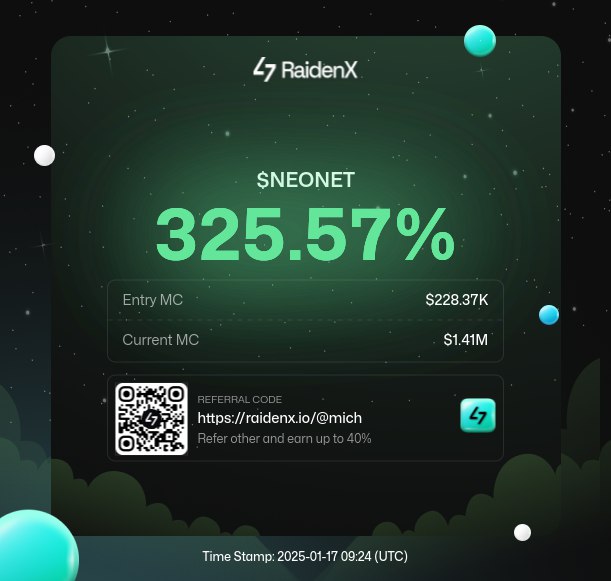 KasyafaaWeb3's tweet image. Thanks @raidenx_io for fast and smooth trading bot. And shout out to sir @WolfSuitman for the call, send it higheeeer.
#neonet
#raidenx 
#sui