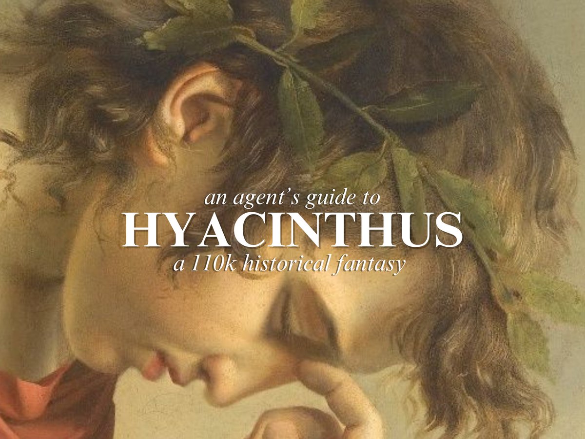 lucy HAS A BOOK DEAL FOR HYACINTHUS tweet media