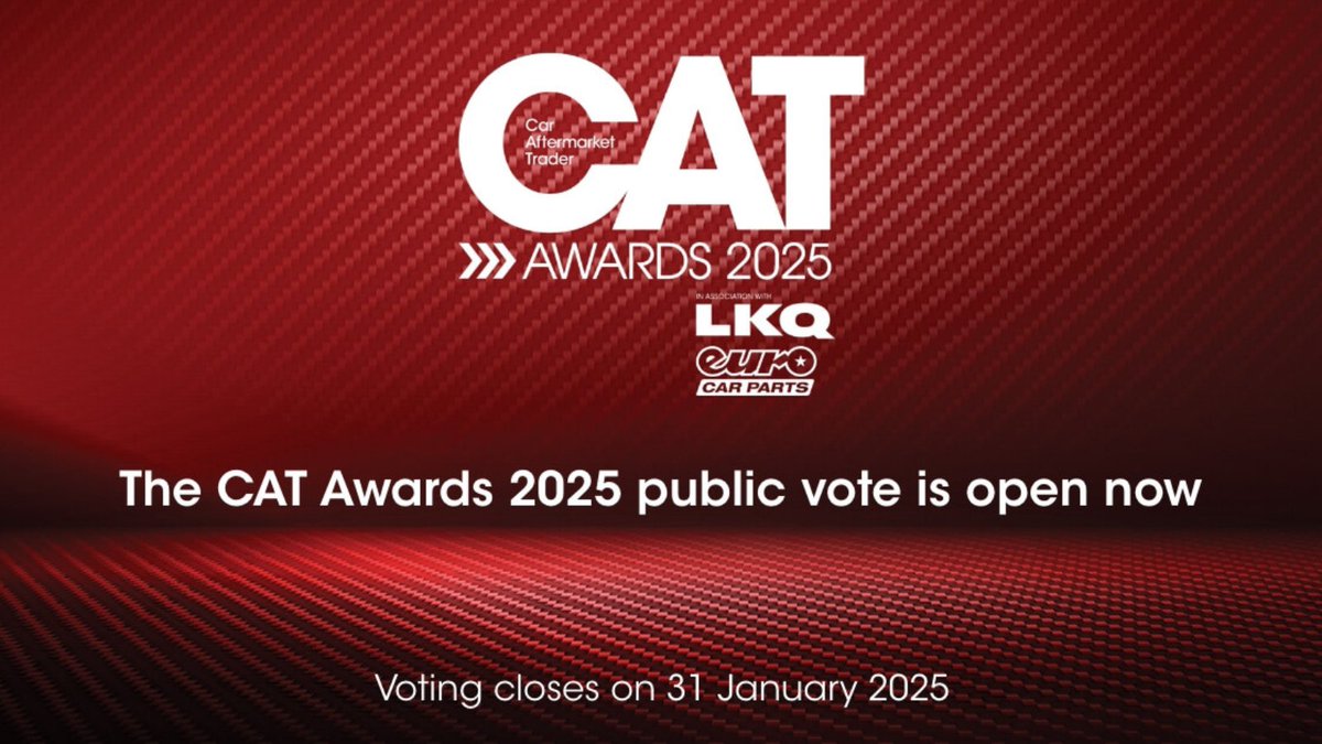 Automechanika UK (@automechanikauk) on Twitter photo 🥂 We're proud to announce our sister event The UK Garage and Body Shop Event has made the short list for Industry Partner of the Year at the <a href="/CAT_Mag/">CAT Magazine</a> Awards!
🏆 We'd be so grateful for your support by voting here: survey.alchemer.com/s3/8151393/CAT…
Deadline: Jan 31st 🥂 We're proud to announce our sister event The UK Garage and Body Shop Event has made the short list for Industry Partner of the Year at the <a href="/CAT_Mag/">CAT Magazine</a> Awards!
🏆 We'd be so grateful for your support by voting here: survey.alchemer.com/s3/8151393/CAT…
Deadline: Jan 31st